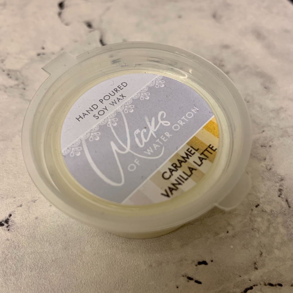 Caramel Vanilla Latte Natural Soy Wax Melt Pot 20g (OCTOBER 2021)