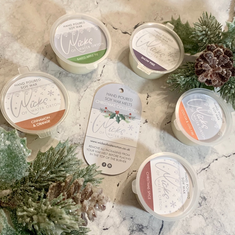 2021 Christmas Collection | 5 x Natural Soy Wax Melt Pots 20g each