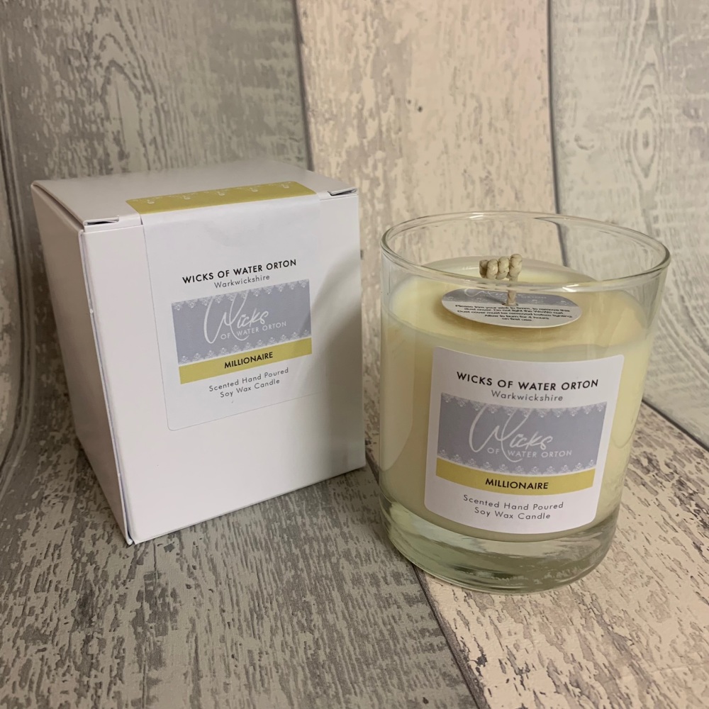 Millionaire Natural Soy Candle 200g
