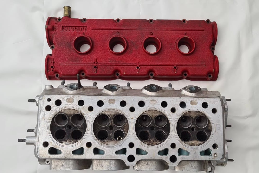 Ferrari F40 Cylinder Head Right Hand / RH / DX with Valve Cover for F120 2.9 V8 - 133746 / 120794