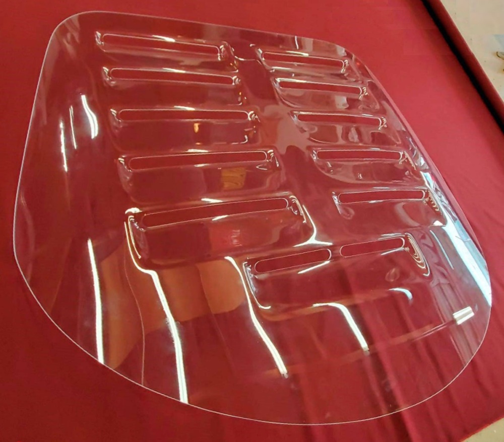 Ferrari F40 Rear Window Screen in Perspex - 62397400