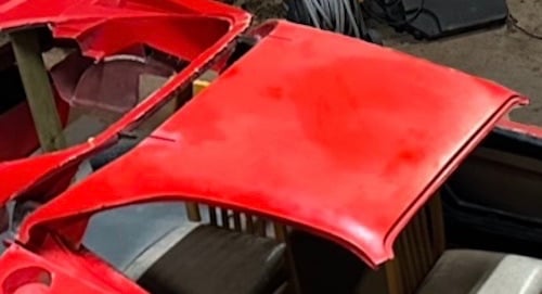 Ferrari F40 Roof Panel Body Ceiling - 62507000 - Body Kit Parts