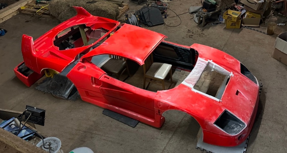 Ferrari F40 LM Set of Body Panels - Body Kit Car