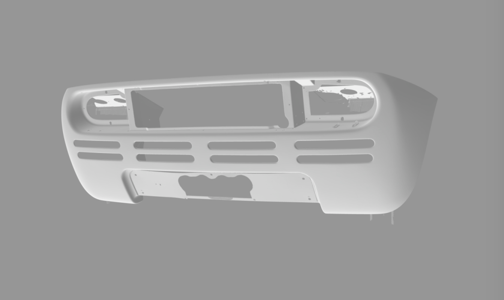McLaren F1 LM / GTR Rear End / Hood / Clip in Fibreglass - Body Panels
