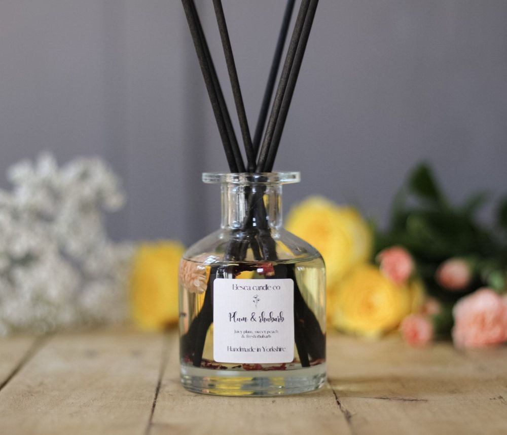 Plum and rhubarb botanical reed diffuser 