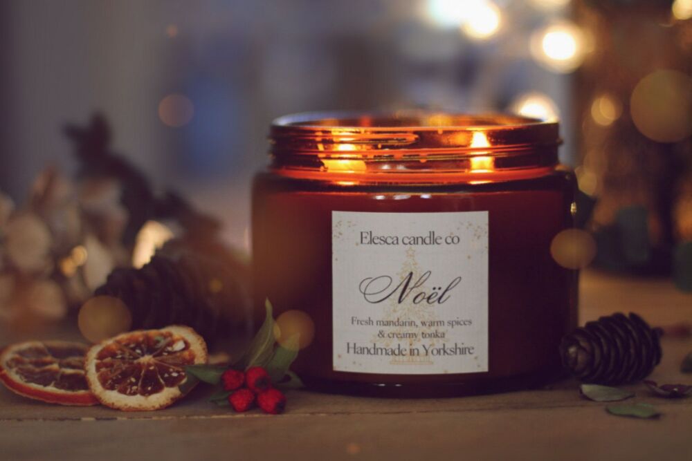 Noël double wick Christmas Candle