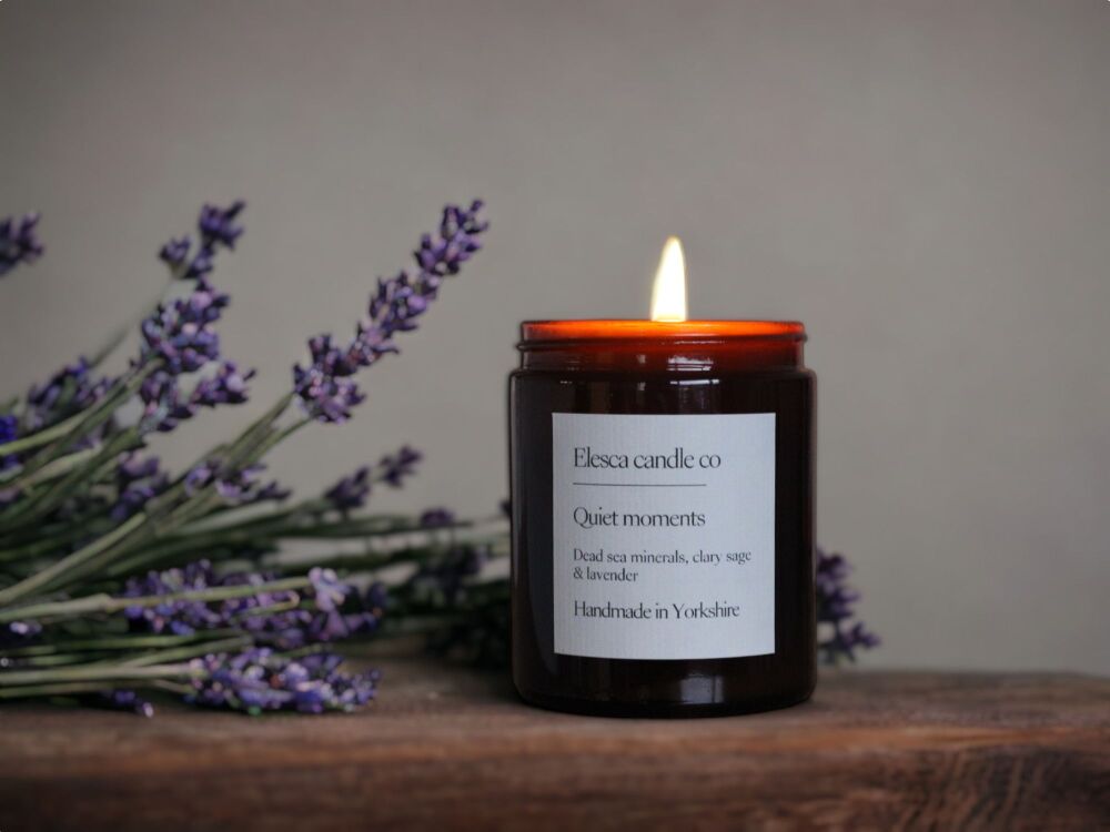 Quite moments essential oil candle