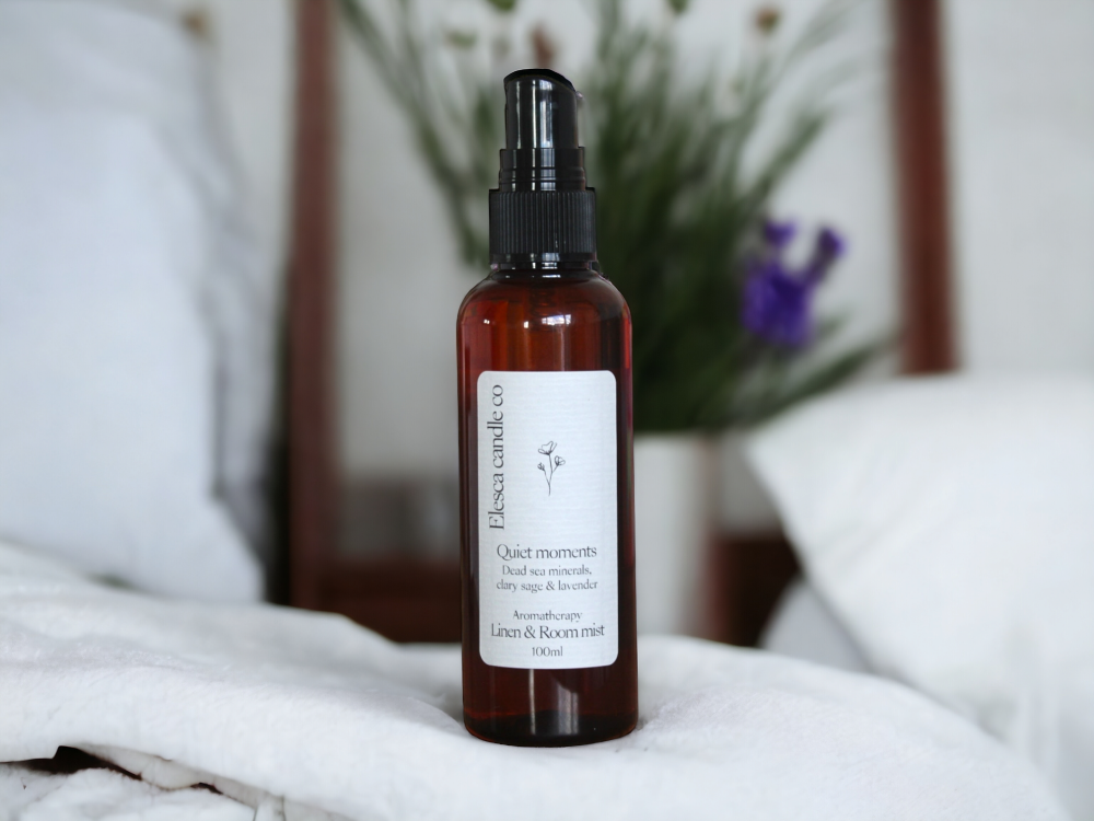 Quiet moments aromatherapy linen & room mist