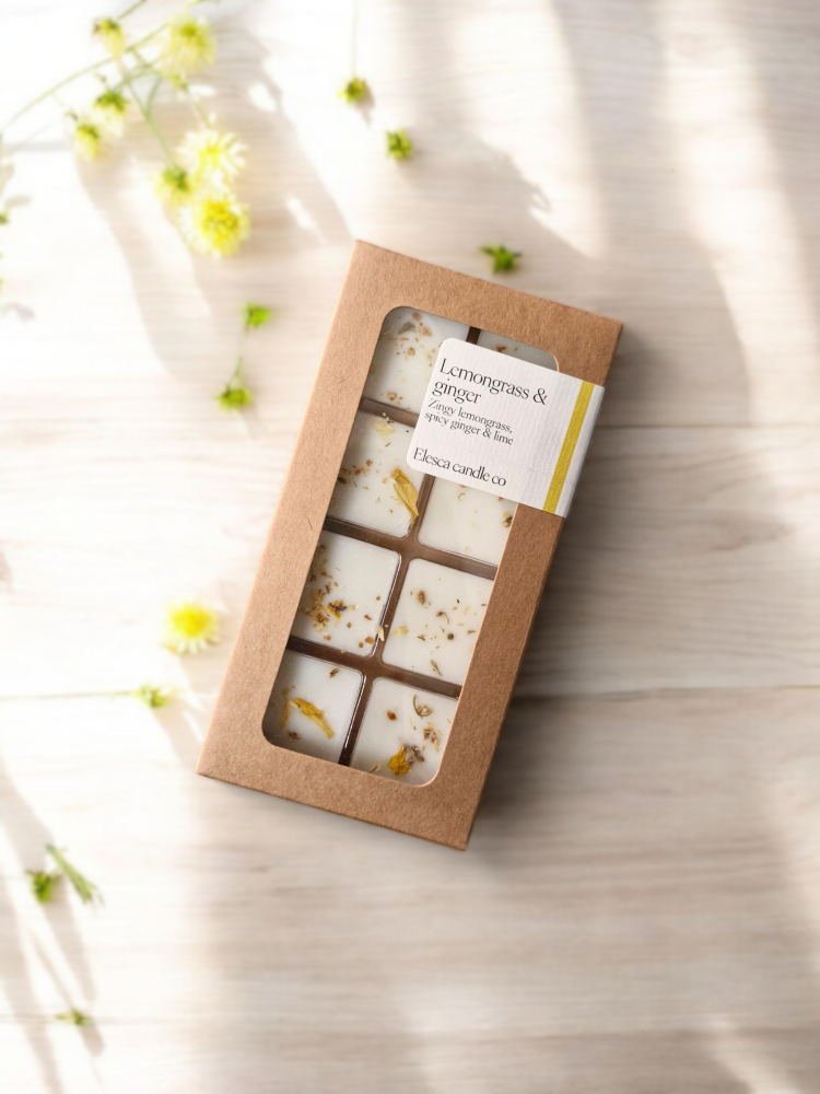 Lemongrass and ginger wax melts