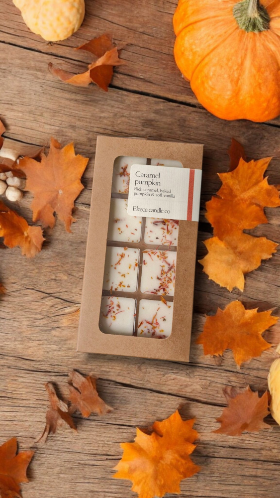 Caramel pumpkin wax melts