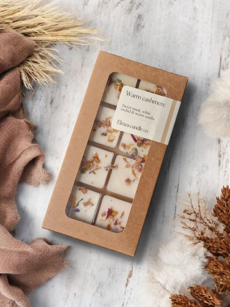 Warm cashmere wax melts