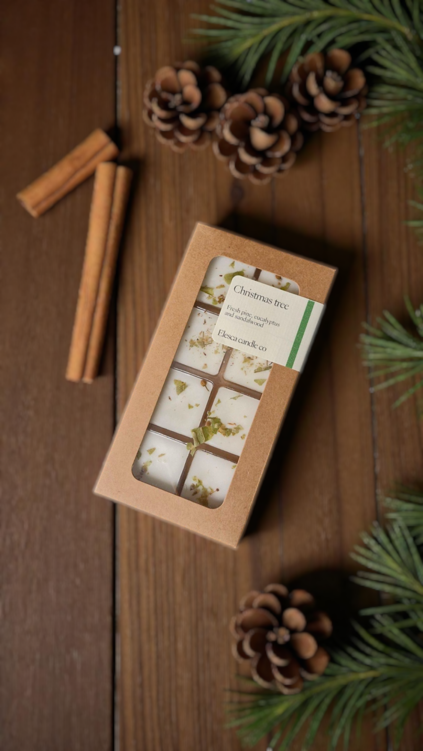 Christmas tree wax melts