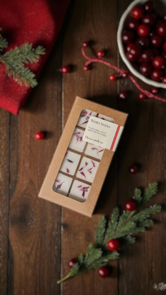 Winter berries wax melts