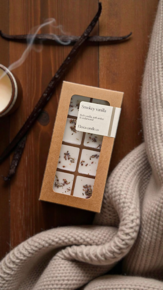 Smokey vanilla wax melts