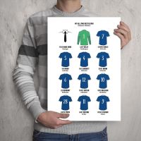 My Oldham Athletic FC All-Time Eleven Football Print