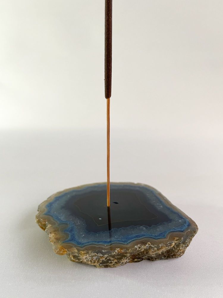 Blue Agate Incense Holder