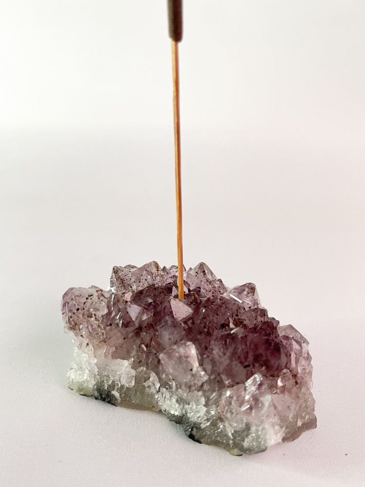 Amethyst Incense Holder