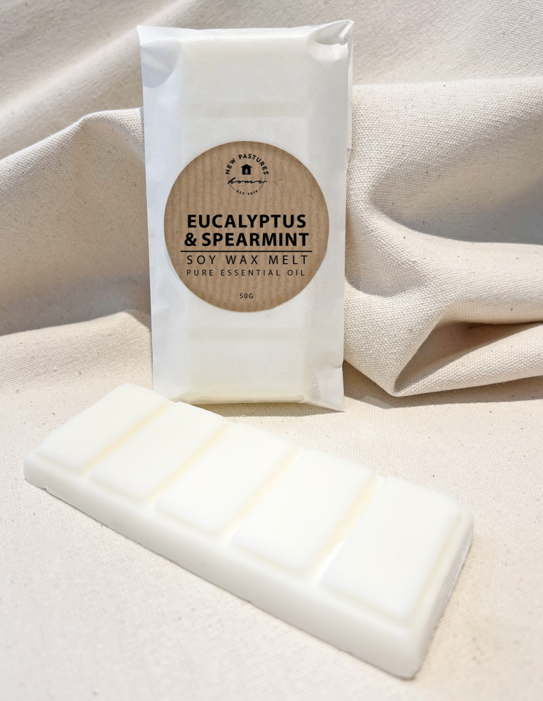 Eucalyptus & Spearmint Soy Wax Melt (Essential Oils)