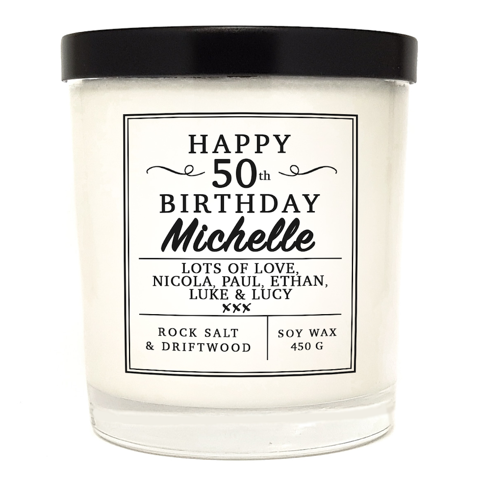 Birthday Age (Deluxe Soy Wax Candle)
