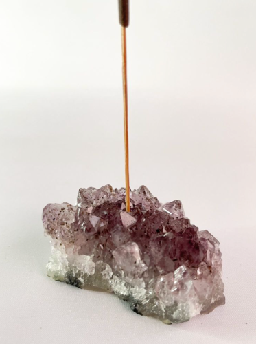 Amethyst Incense Crystal Holder - Crystal Shop in Newport