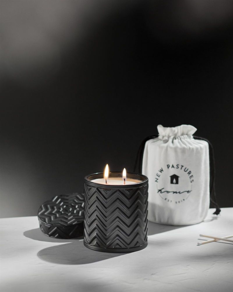 Luxury Matte Black Soy Candle