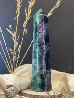 Fluorite Tower Extra Large