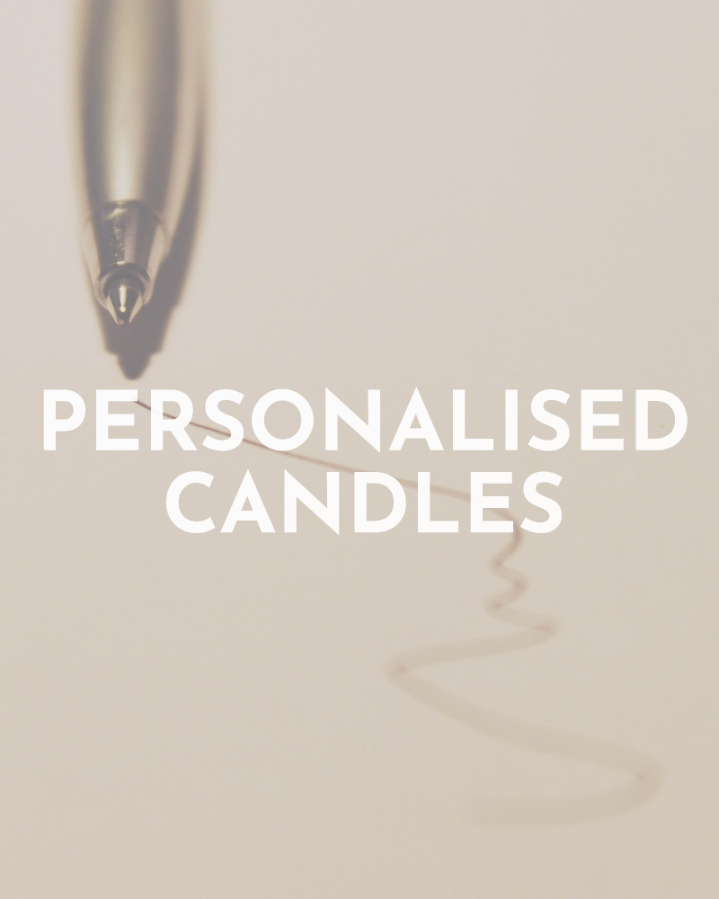 Personalised Candles