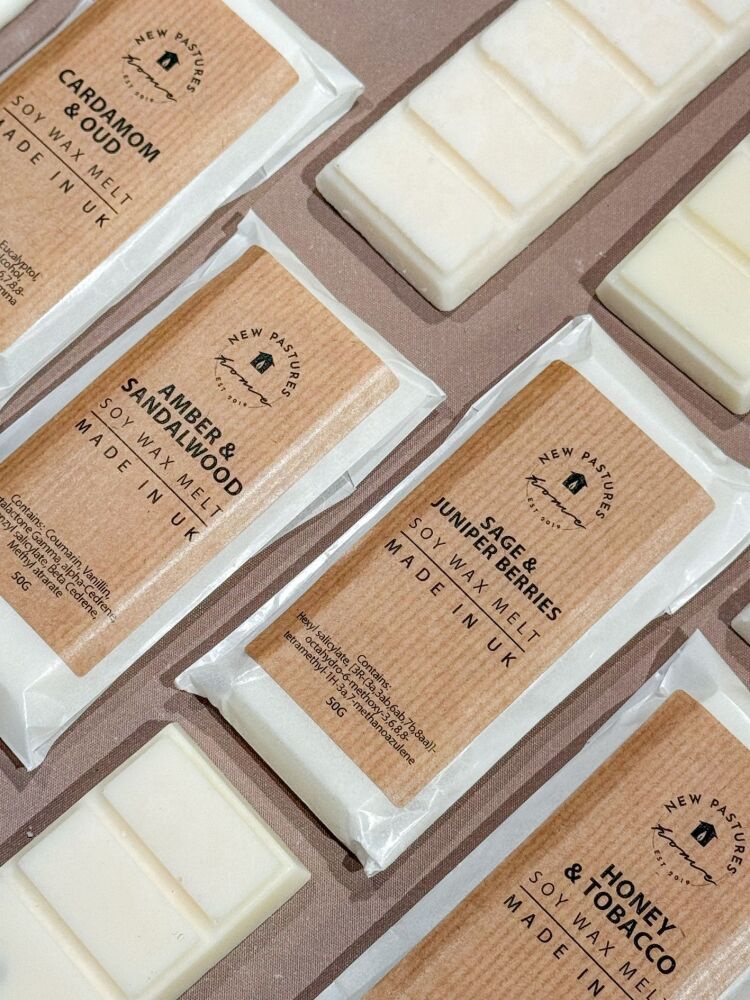 Earthy Soy Wax Melt Collectionâ€¨
