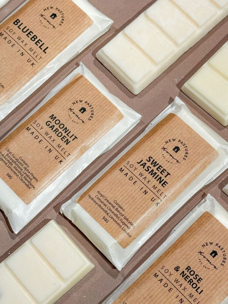 Floral Soy Wax Melt Collection