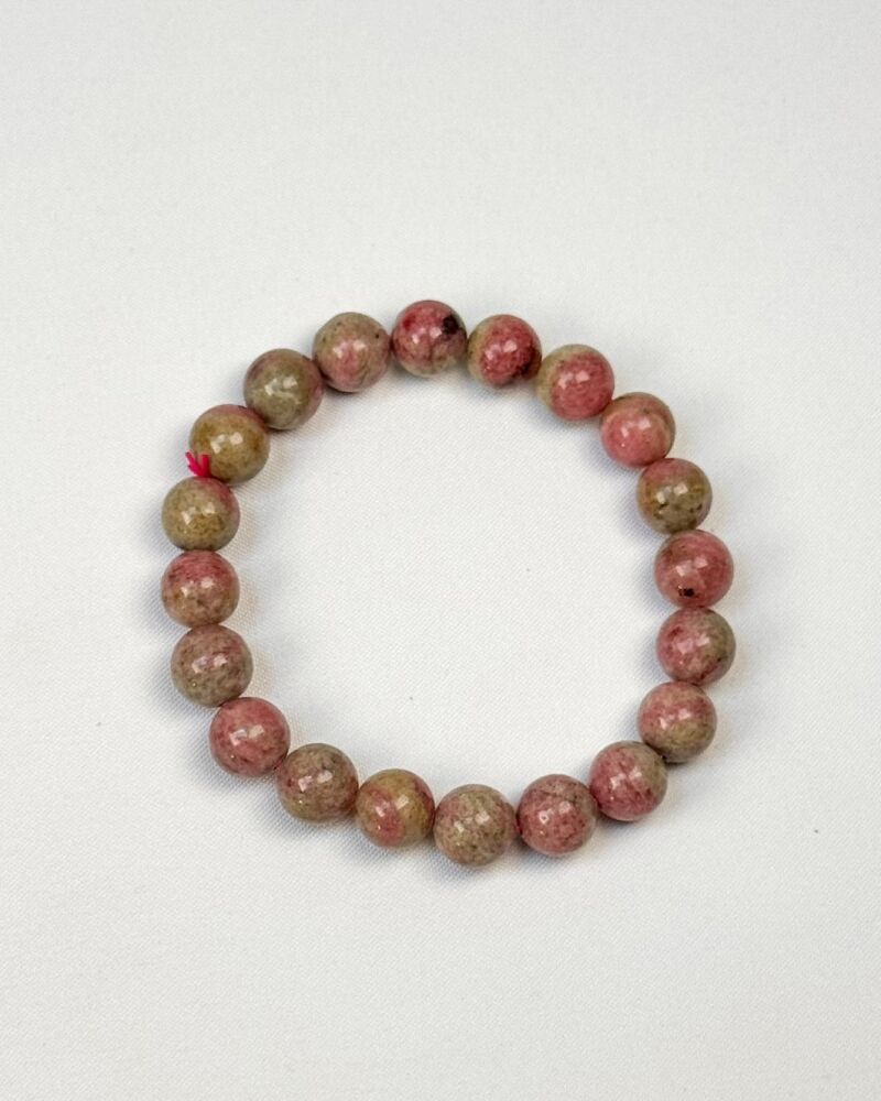Rhodonite Beaded Bracelet