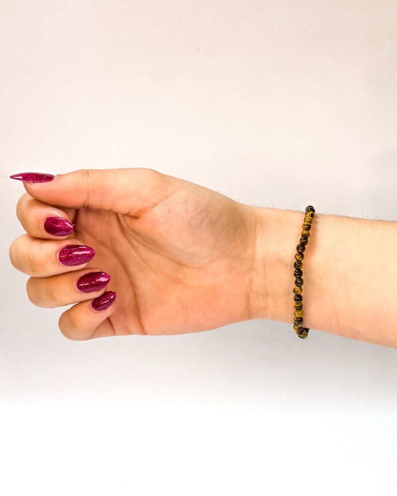 Tigers Eye Beaded Bracelet
