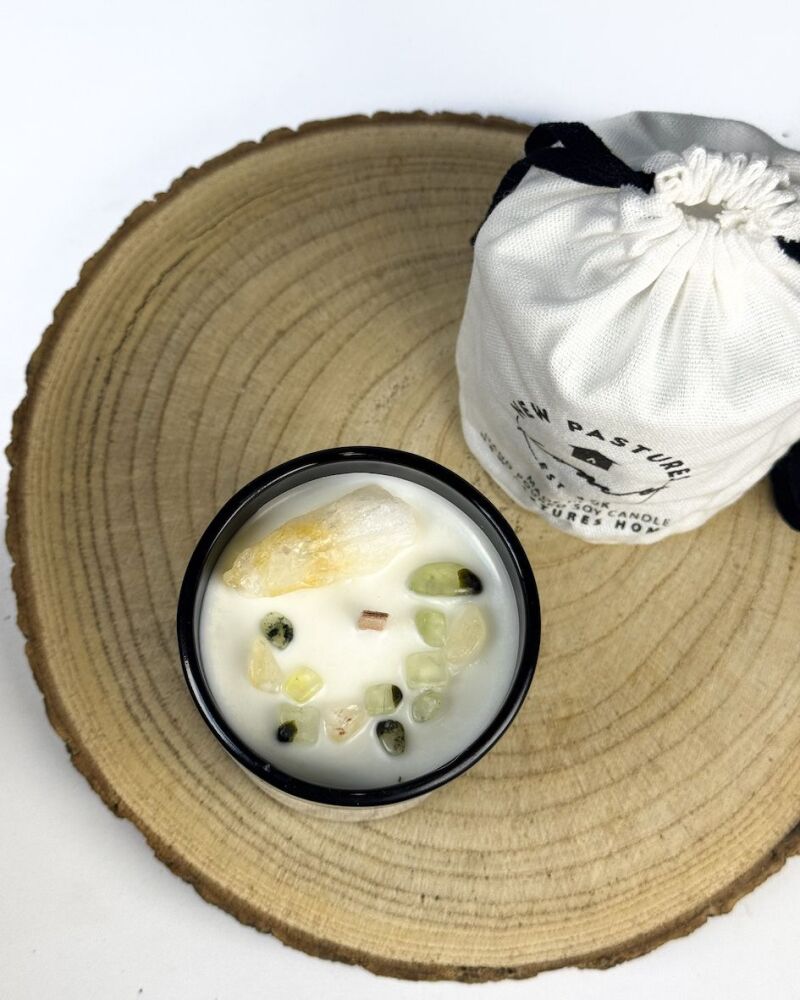 Inner Peace, Outer Fabulous: Crystal Soy Wax Candle