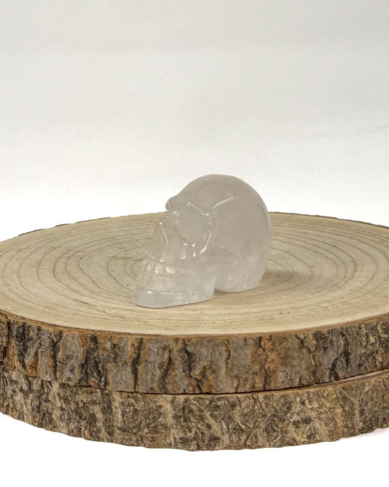 Clear Quartz Skull