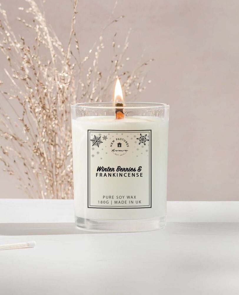 Candle: Winter Berries & Frankincense