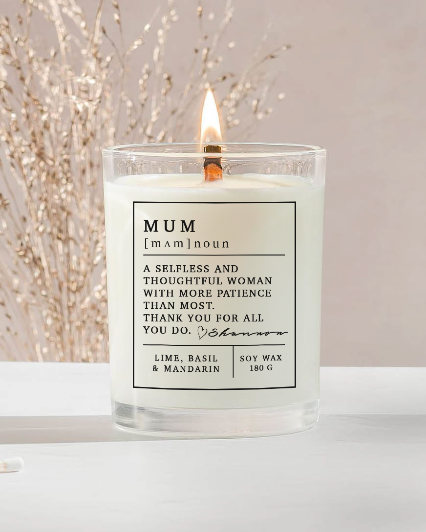 Mum Definition (Soy Wax Candle)