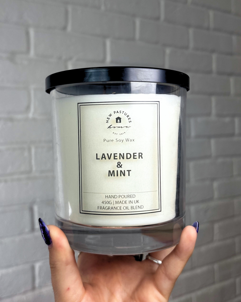 Deluxe Candle: Lavender & Mint