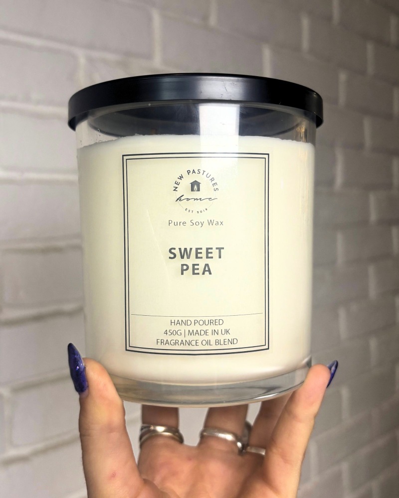 Deluxe Candle: Sweet Pea