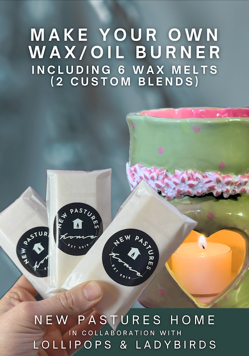 Clay Oil/Wax Melter & Wax Melt Experience (Wednesday 6th May 2026 - 6:30pm-8:30pm)