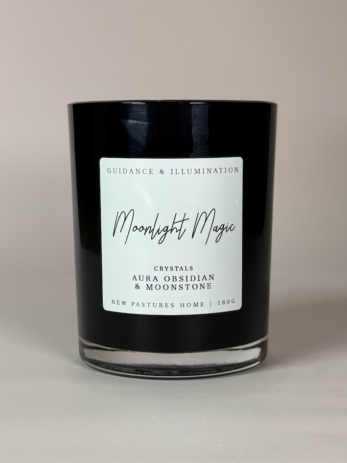 Moonlight Magic. Crystal Candle