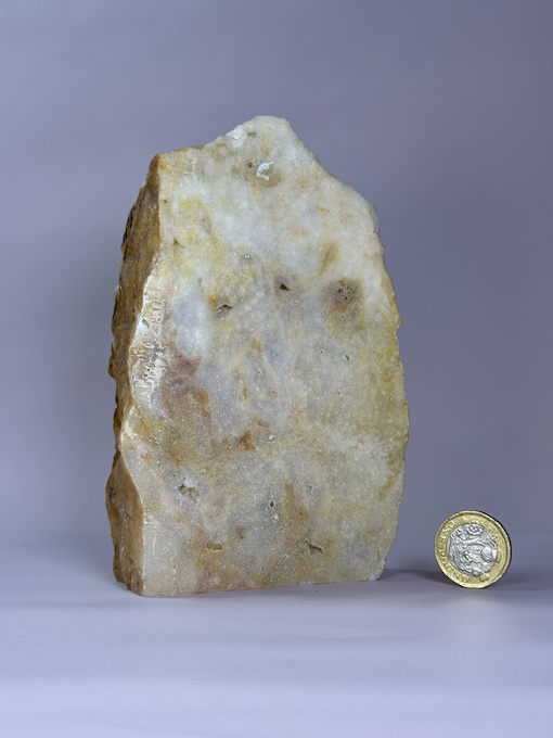 Pink Amethyst Semi-Polished Freeform