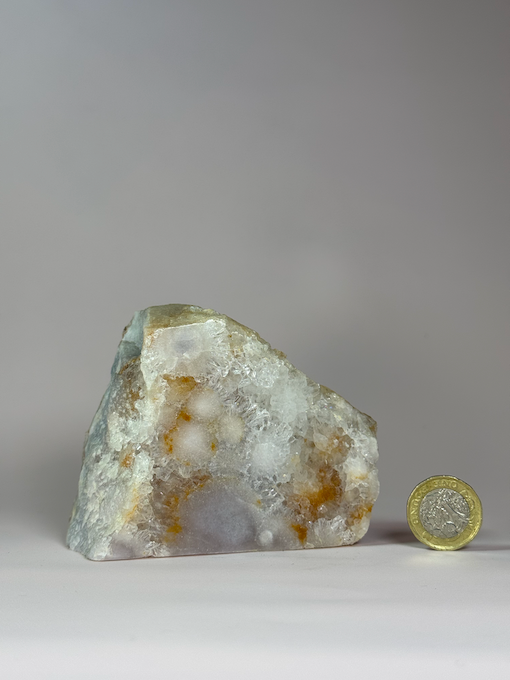 Pink Amethyst Semi-Polished Freeform