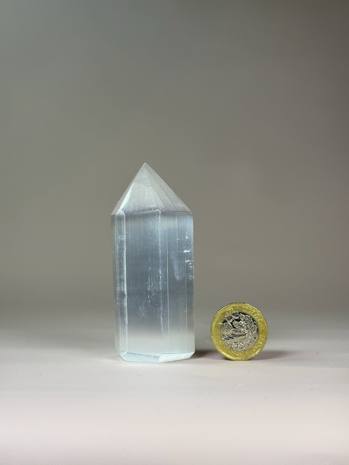 Selenite Tower Carving