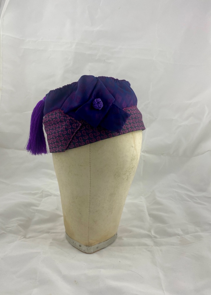 Purple Wiz Smoking Cap Size 56cm 
