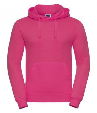Fucshia over the head hooded sweatshirt