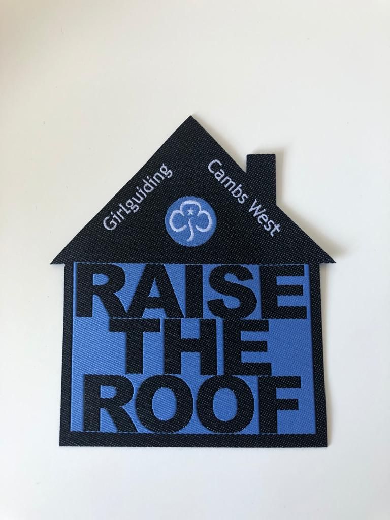 Raise the Roof - Cambs West HQ fundraiser badge