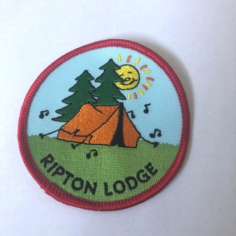 Vintage Ripton lodge badge
