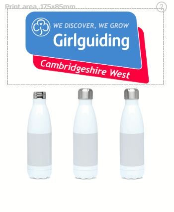 Girlguiding Cambs West bottle