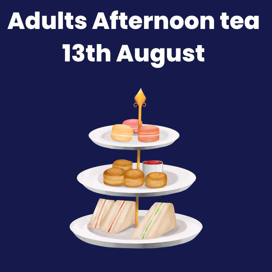 Adults afternoon tea ticket