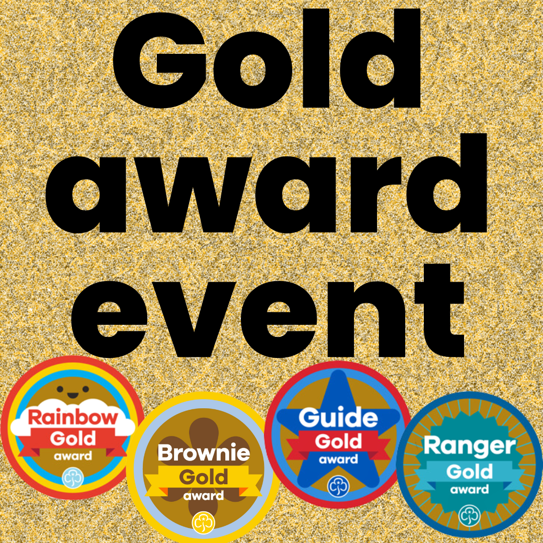 Ticket for Gold award recipients
