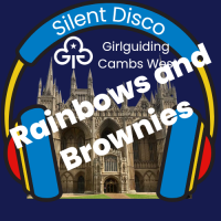 Silent disco ticket, Rainbow and Brownies session.
